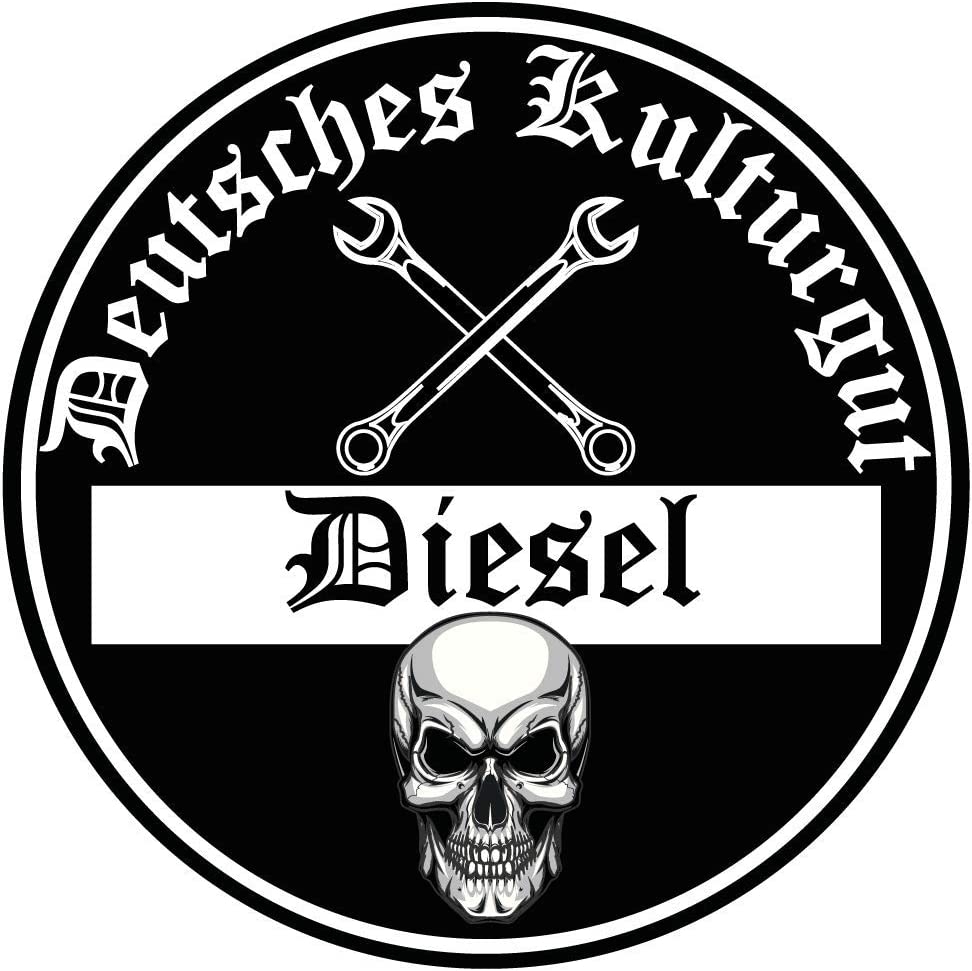 Autoaufkleber - Deutsches Kulturgut Diesel - 15cm