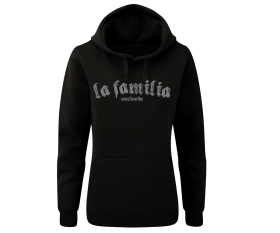 La Familia - De buena Familia La Familia worldwide - Frauen Kapuzenpullover - schwarz