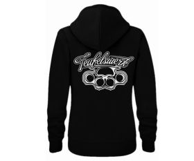 Teufelswerk - Schlagring - Frauen Kapuzenpullover - schwarz