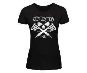 Tattoo Style - Farbe bekennen ODW Tattoo Horst Trippel - Frauen Shirt - schwarz