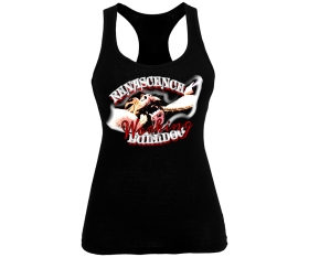 Bulldog - Working Bulldog - Frauen Tank Top - schwarz