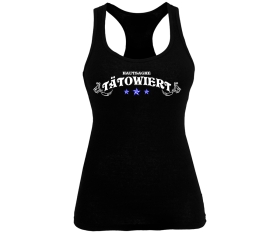 Tattoo Style - Hautsache Tätowiert - Frauen Tank Top - schwarz