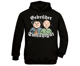 Gebrüder Tunichtgut - Kinder Kapuzenpullover - schwarz