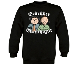 Gebrüder Tunichtgut - Kinder Pullover - schwarz