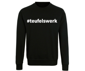 Teufelswerk - Hashtag Teufelswerk - Männer Pullover - schwarz