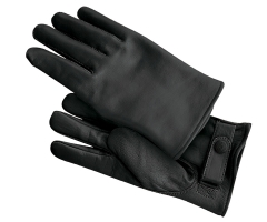 BW Leder Handschuhe - schwarz