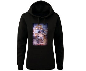 Tattoo Style - Dat Tinchen Klobild - Frauen Kapuzenpullover - schwarz