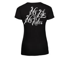 La Familia - My life my rules - Frauen Shirt - schwarz