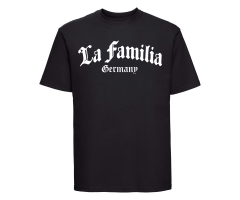 La Familia - La Familia Germany - Männer T-Shirt - Frontlogo - schwarz