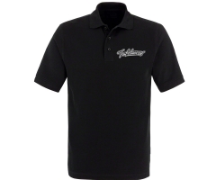 Teufelswerk - Logo 18 - Männer Polo Shirt - schwarz