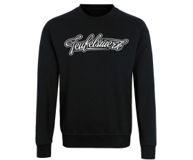 Teufelswerk - Logo 18 - Männer Pullover - schwarz