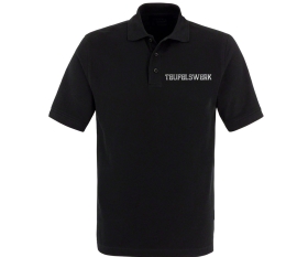 Teufelswerk - Mein Leben meine Regeln - Männer Polo Shirt - schwarz