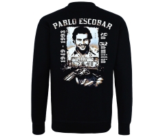 La Familia - Pablo Escobar La Familia - Männer Pullover - schwarz