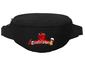 Teufelswerk - Tattoo + Bier - Bauchtasche S Bag - schwarz