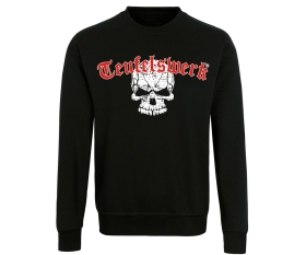 Teufelswerk - Totenkopf - Männer Pullover - schwarz