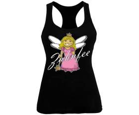 Zahnfee - Logo - Frauen Tank Top - schwarz