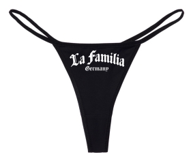 La Familia Germany - String Tanga - schwarz