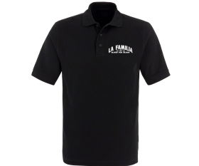 La Familia - Blood for Blood - Männer Polo Shirt - schwarz