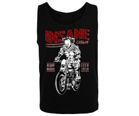 Insane Biker Clown - Männer Muskelshirt - schwarz