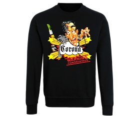 Corona Virus - Männer Pullover - schwarz