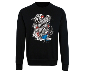 Tattoo Style - Tätowierte ficken besser - Männer Pullover - schwarz