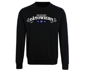 Tattoo Style - Hautsache Tätowiert - Männer Pullover - schwarz