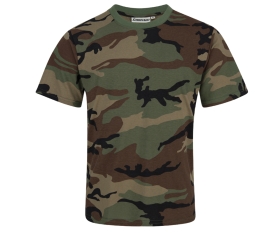 T-Shirt - woodland camo