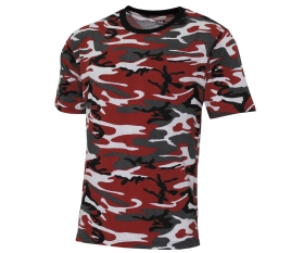 T-Shirt - red camo