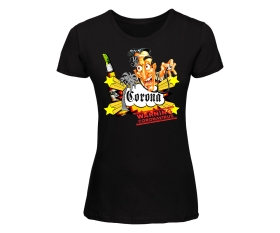 Corona Virus - Frauen Shirt - schwarz