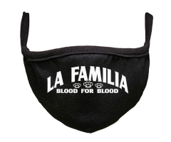 La Familia - Blood for Blood - Mund Nasen Maske Mundschutz Gesichtschutz