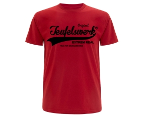 Teufelswerk - Original Teufelswerk - Retro Männer T-Shirt - rot