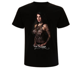 Tattoo Style - Tanja le Sarge - Männer T-Shirt - schwarz