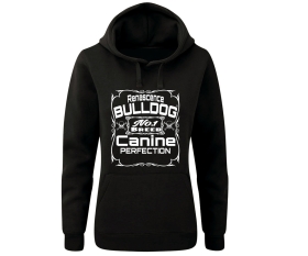 Bulldog - No 1 breed Renascence Bulldog - Frauen Kapuzenpullover - schwarz