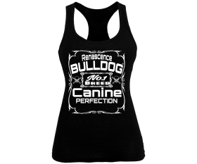 Bulldog - No 1 breed Renascence Bulldog - Frauen Tank Top - schwarz