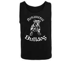 Bulldog - Renascence Bulldog Logo - Männer Muskelshirt - schwarz