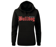 Bulldog - Renascence Bulldog Schriftzug - Frauen Kapuzenpullover - schwarz