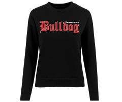 Bulldog - Renascence Bulldog Schriftzug - Frauen Pullover - schwarz