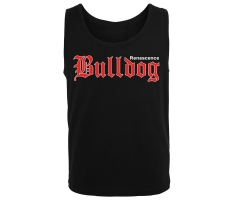 Bulldog - Renascence Bulldog Schriftzug - Männer Muskelshirt - schwarz