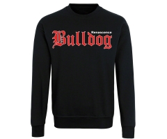 Bulldog - Renascence Bulldog Schriftzug - Männer Pullover - schwarz