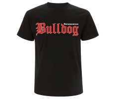 Bulldog - Renascence - Schriftzug - Männer T-Shirt - schwarz