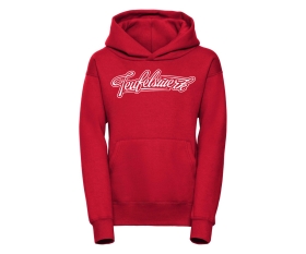 Teufelswerk - Logo 18 - Kinder Kapuzenpullover - rot