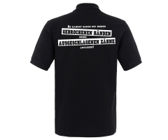 Zahnfee - Krass - Männer Polo Shirt - schwarz