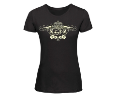 Zahnfee - Krone - Frauen Shirt - schwarz