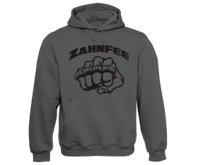 Zahnfee - Stahlfaust - Männer Kapuzenpullover - grau