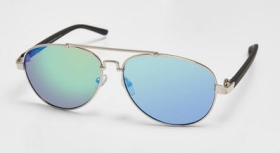 Sonnenbrille - Mumbo Mirror UC - silver/blue