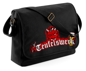 Teufelswerk - Tattoos und Bier - Tasche Canvas Classic