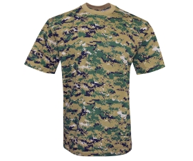 T-Shirt - woodland digital camo