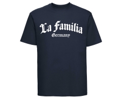 La Familia - La Familia Germany - Männer T-Shirt - Frontlogo - navy