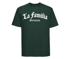 La Familia - La Familia Germany - Männer T-Shirt - Frontlogo - oliv