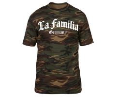 La Familia - Männer T-Shirt Germany - woodland